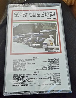 EAST SIDE STORY VOL. 10 - CASSETTE NEW FACTORY SEALED Rare Oldies 