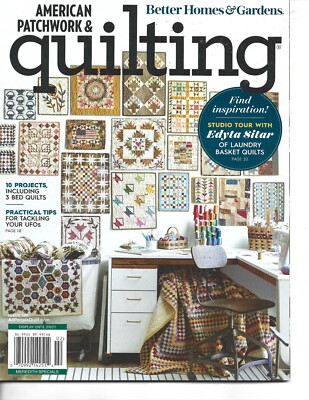 BHG American Patchwork & Quilting Magazine #168 Feb2021 10 Projects & More