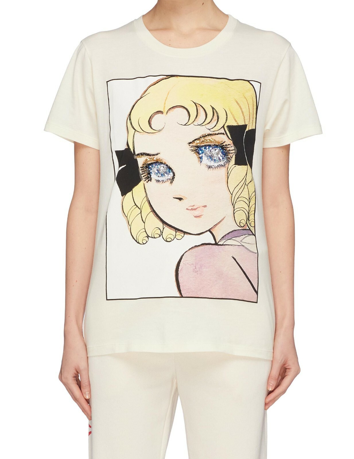 NEW GUCCI Sequin Eyes T-shirt X Chikae Ide Viva Volleyball NEW GUCCI Sequin Eyes T-shirt X Chikae Ide Viva Volleyball