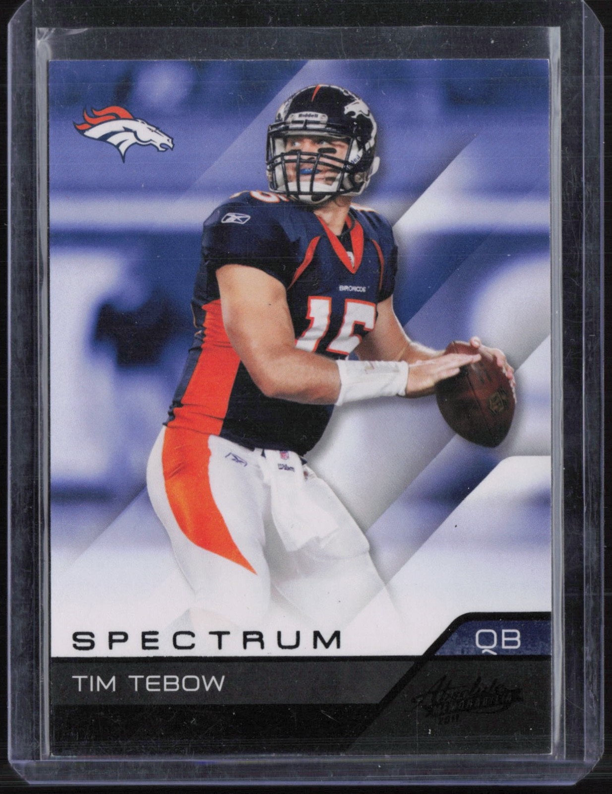 2011 Panini Spectrum Football #34 Tim Tebow 24/25 RC Rookie