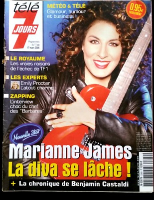 Télé 7 Jours 11/03/2006; Marianne James/ Emily Procter/ Jean Paul Rouve/ Betanco