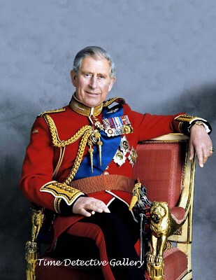 HIs Majesty King Charles III of Great Britain - Royalty Photo Print