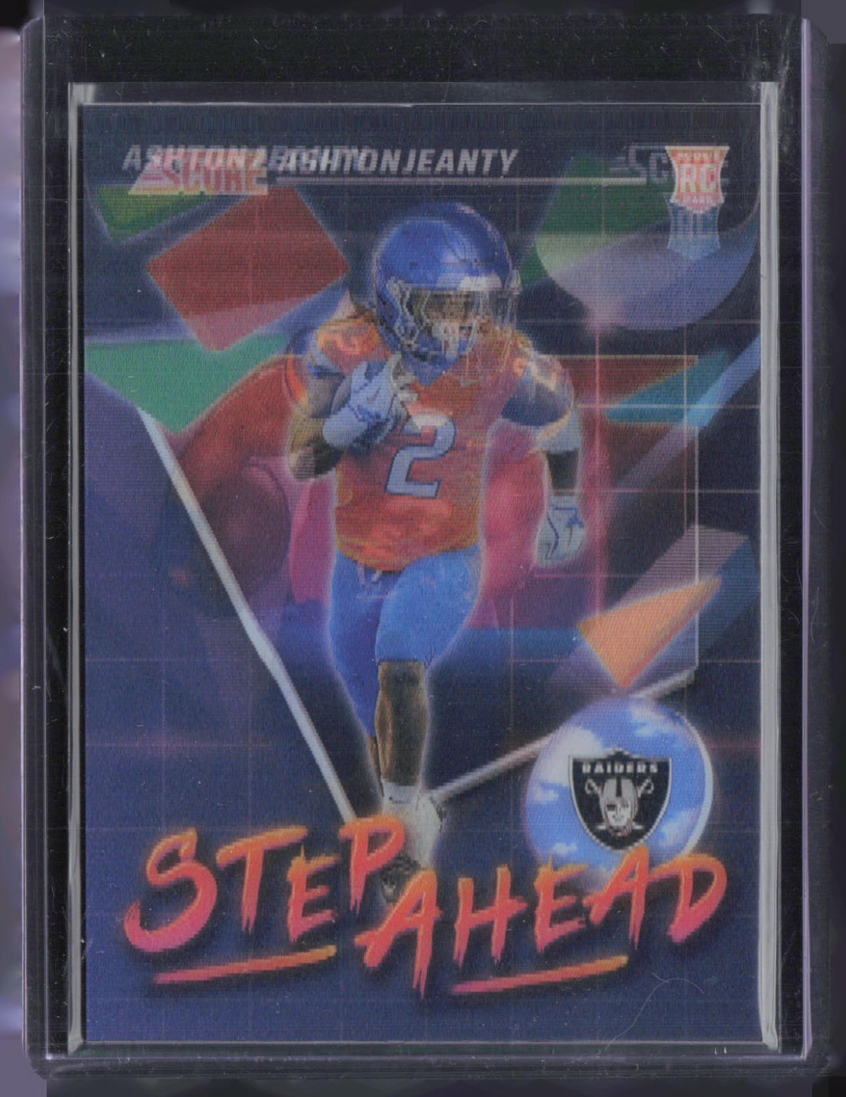 2025 Panini Score Step Ahead Ashton Jeanty RC Rookie