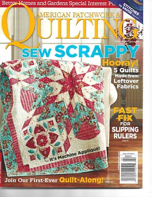 BHG American Patchwork & Quilting Magazine Feb2014 Sew Scrappy & More