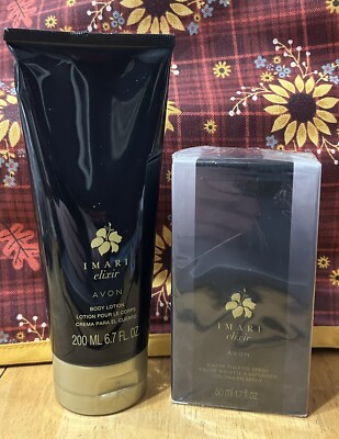 Avon (retired) IMARI ELIXIR Eau De Toilette Spray + Body Lotion