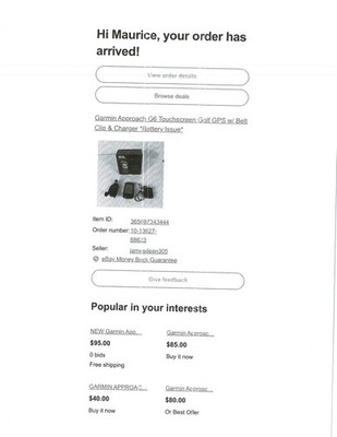 Item photo(s) from verified buyer