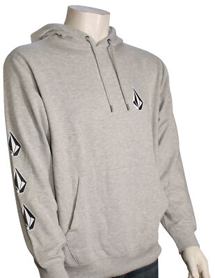 

Пуловер с капюшоном Volcom Iconic Stone — Хизер Грей — Новинка, Grey