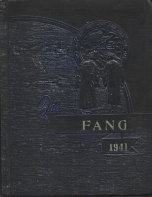 1941 Fang Yearbook-Lufkin High School, Lufkin, TX-Unsigned