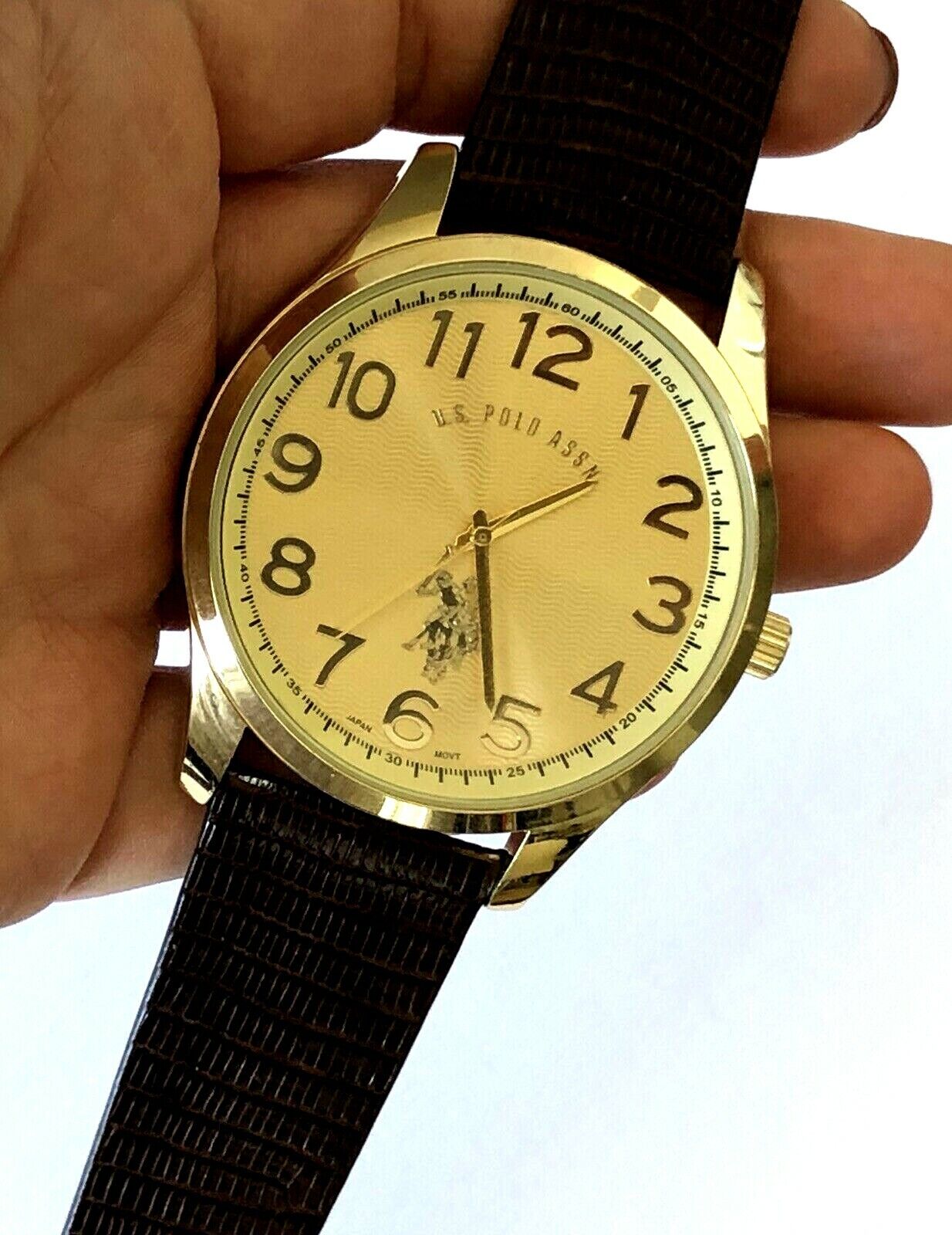 US Polo Quartz SR626SW PC21J Japan Movt Wrist Men's Watch US Polo Quartz SR626SW PC21J Japan Movt Wrist Men's Watch