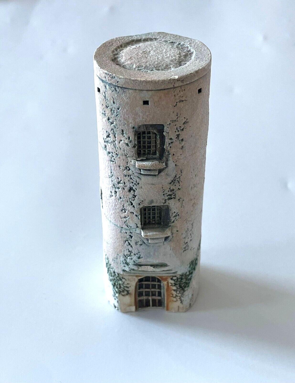 Vintage Rare Early Gault Handmade Miniature Clay House