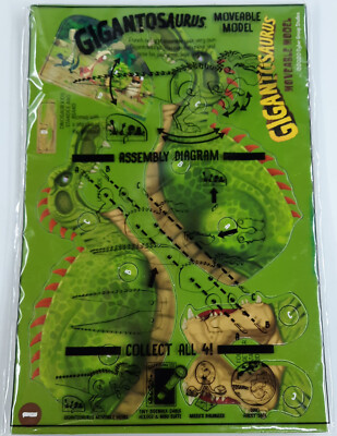 Gigantosaurus  T-Rex Dino NEW Articulated Movable Limbs 5'' Toy Figure Braums NEW