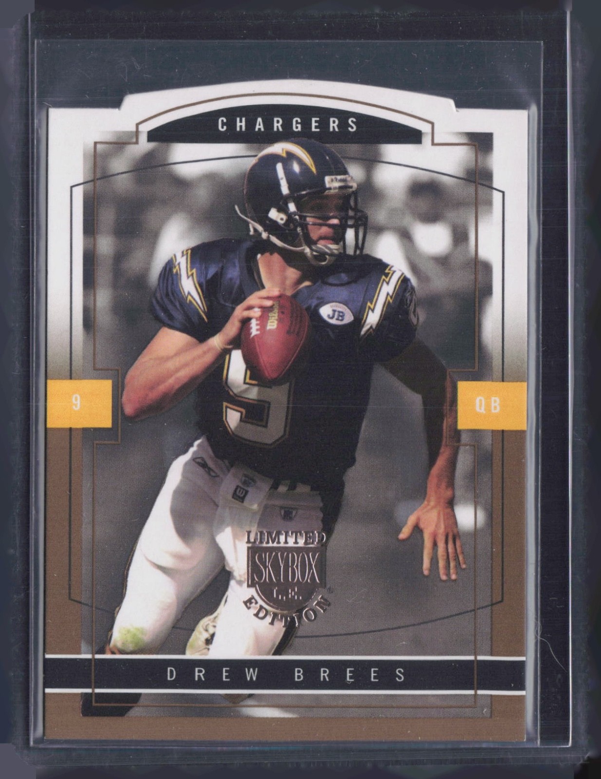 2003 Skybox Limited Edition Football Bronze #19 Drew Brees 54/150