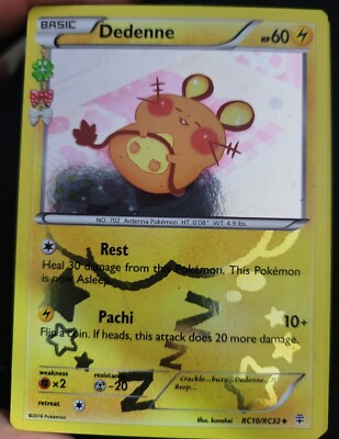 Dedenne RC10/RC32 NM Generations Radiant Collection