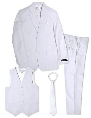 JL48 Johnnie Lene Boys Kids Formal Dresswear Suit Full Set
