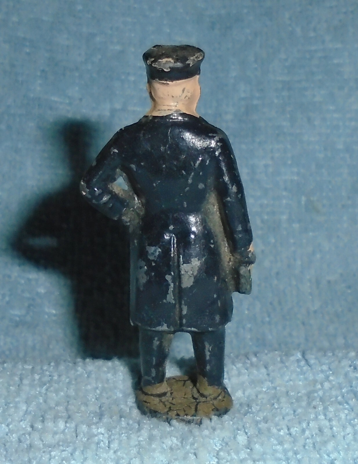 Johillco (John Hill & Co) Vintage Lead "Station Master" Very Good Cond Free Ship