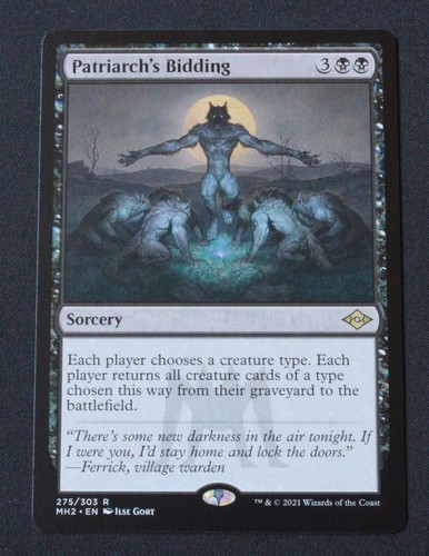 ONS 総帥の召集 Patriarch's Bidding FOIL Patriarch's Bidding | Onslaught | Star City Games