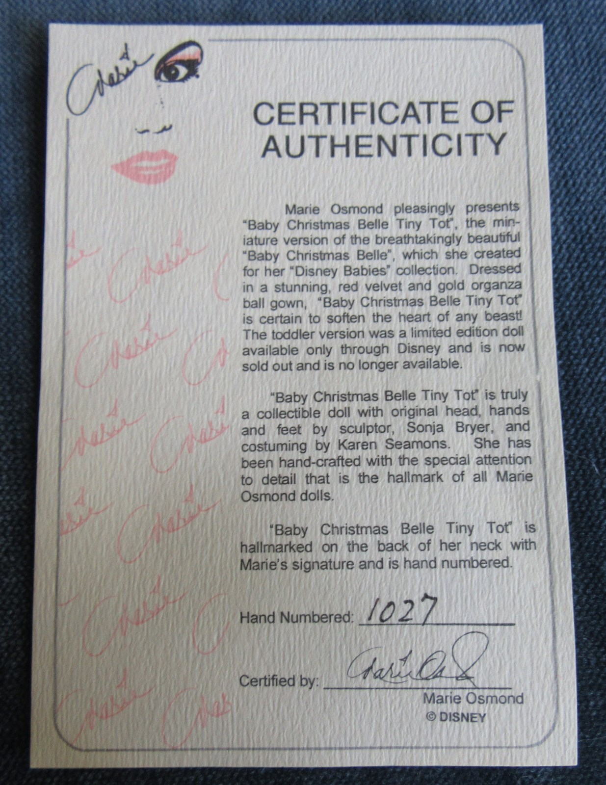 Marie Osmond Tiny Tots 