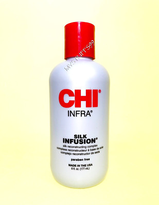 CHI ''INFRA SILK INFUSION'' SILK RECONSTRUCTING COMPLEX 6 fl oz NEW SEALED!!