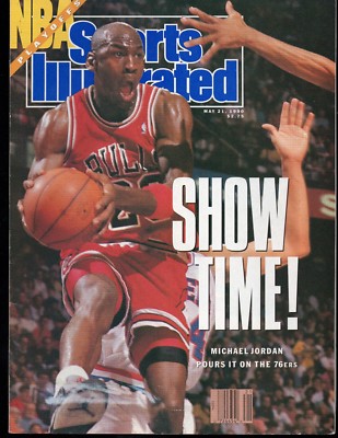 Sports Illustrated 1990 Chicago Bulls Michael Jordan NBA