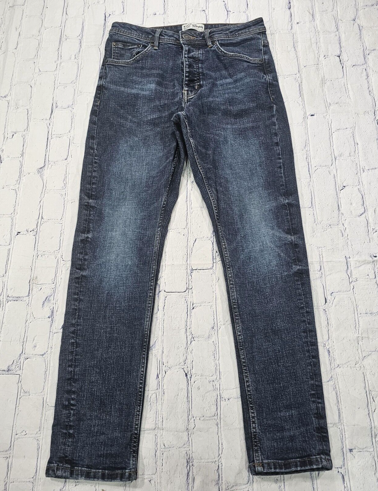 The Stronghold MENS SZ 30X32 Selvedge Jeans Denim Relaxed
