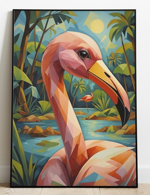 Vibrant Quality Animal Polygon Art - Decorative Wall Art - Home Styling