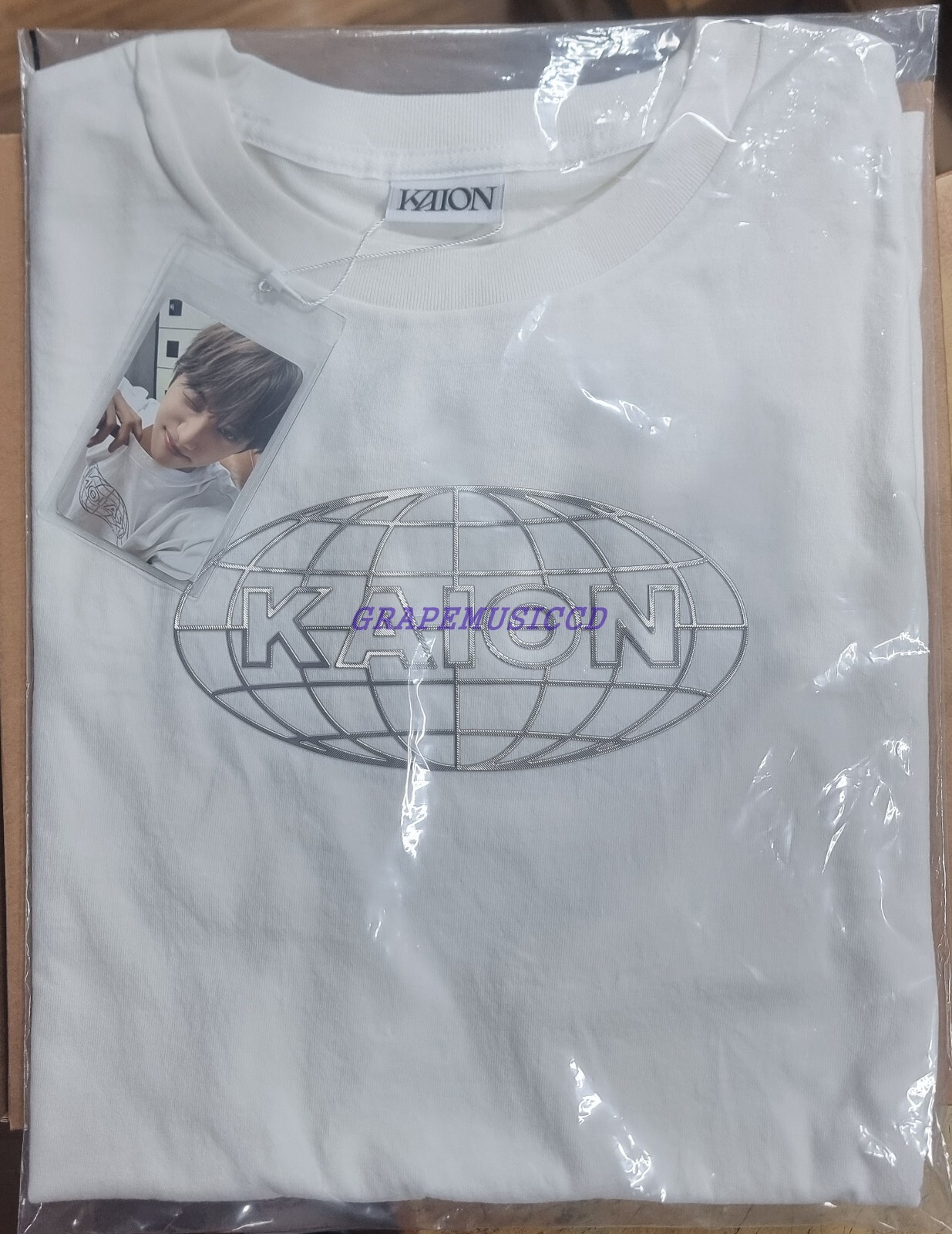 2025 KAI SOLO CONCERT TOUR KAION EXO OFFICIAL GOODS T-SHIRT
