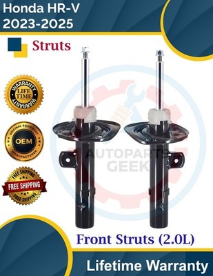 Premium OE Front Left & Right Struts For 2023-2025 Honda HR-V 9 Year Warranty