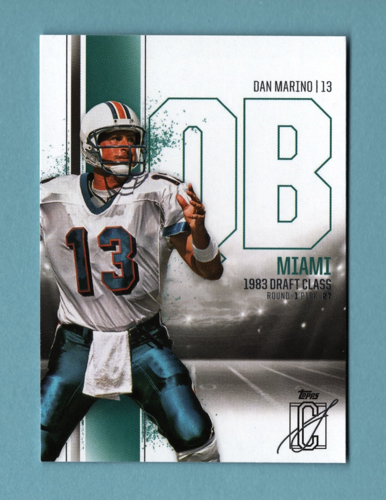 2024 Topps Signature- Dan Marino #178 Miami Dolphins HOF Hall of Fame GOAT