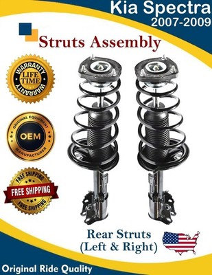 Premium Quality OE Rear Struts 2007-2009 for Kia Spectra Lifetime Warranty