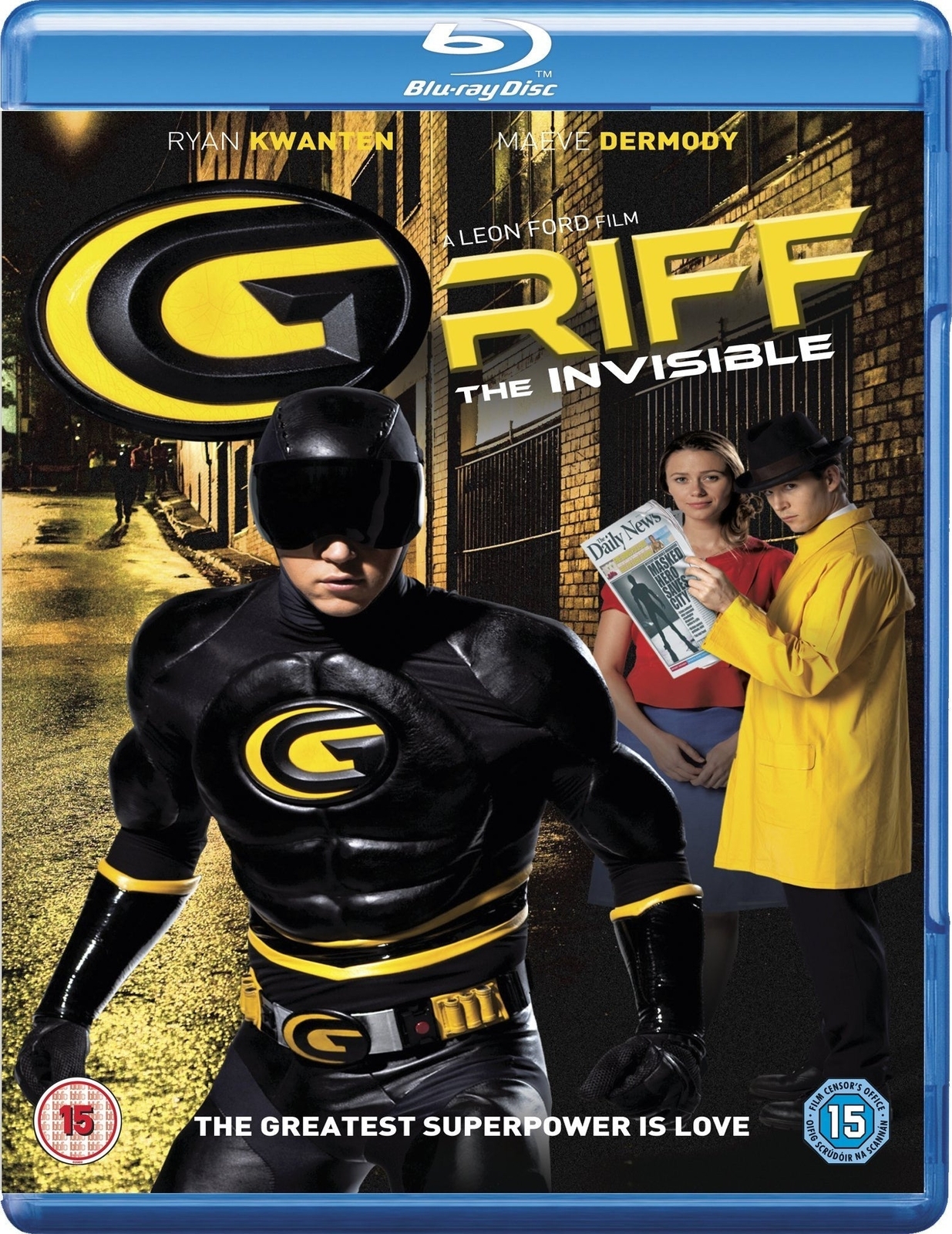 Griff - The Invisible (Blu-Ray) New & Sealed - Region B - Picture 1 of 1