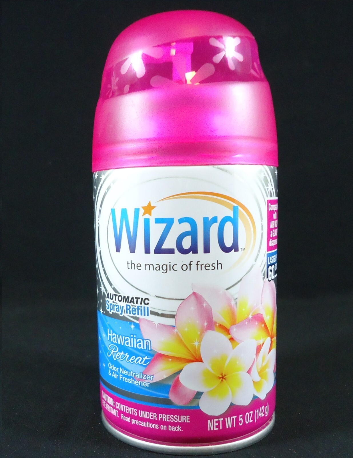 12 Wizard Automatic Spray Refill Hawaiian Retreat 5 oz See Note