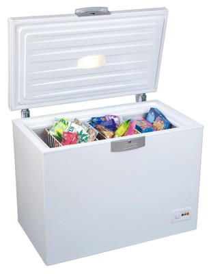 BEKO HSA 24530 Gefriertruhe Weiß 230 l MinFrost-Technologie Türschloss EEK A++