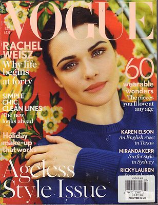 vogue 洋書写真集 Vogue July 2012 Rachel Weisz VG 070616DBE | eBay