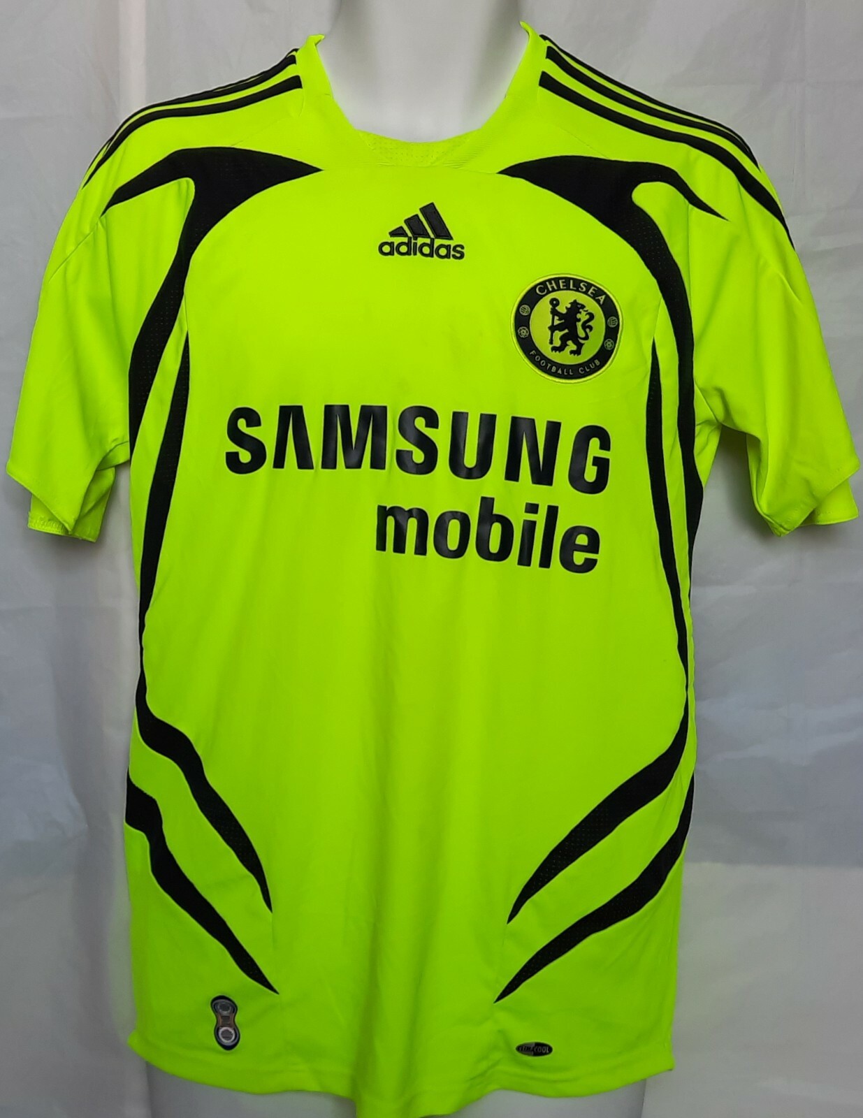 憧れの Adidas Authentic FC Chelsea Club Jersey 2007-2008 SMALL Size ウェア