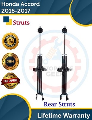 Premium OE Rear Left & Right Struts For 2016-2017 Honda Accord 9 Year Warranty