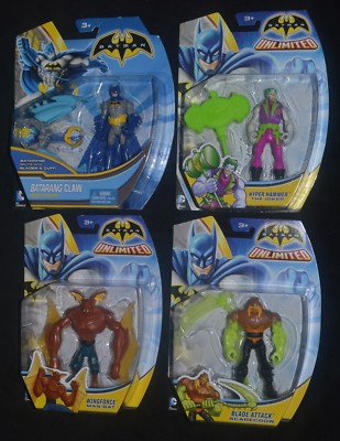 BATMAN Batarang Claw, Hammer JOKER, Wingforce MAN-BAT & Blade Attack SCARECROW