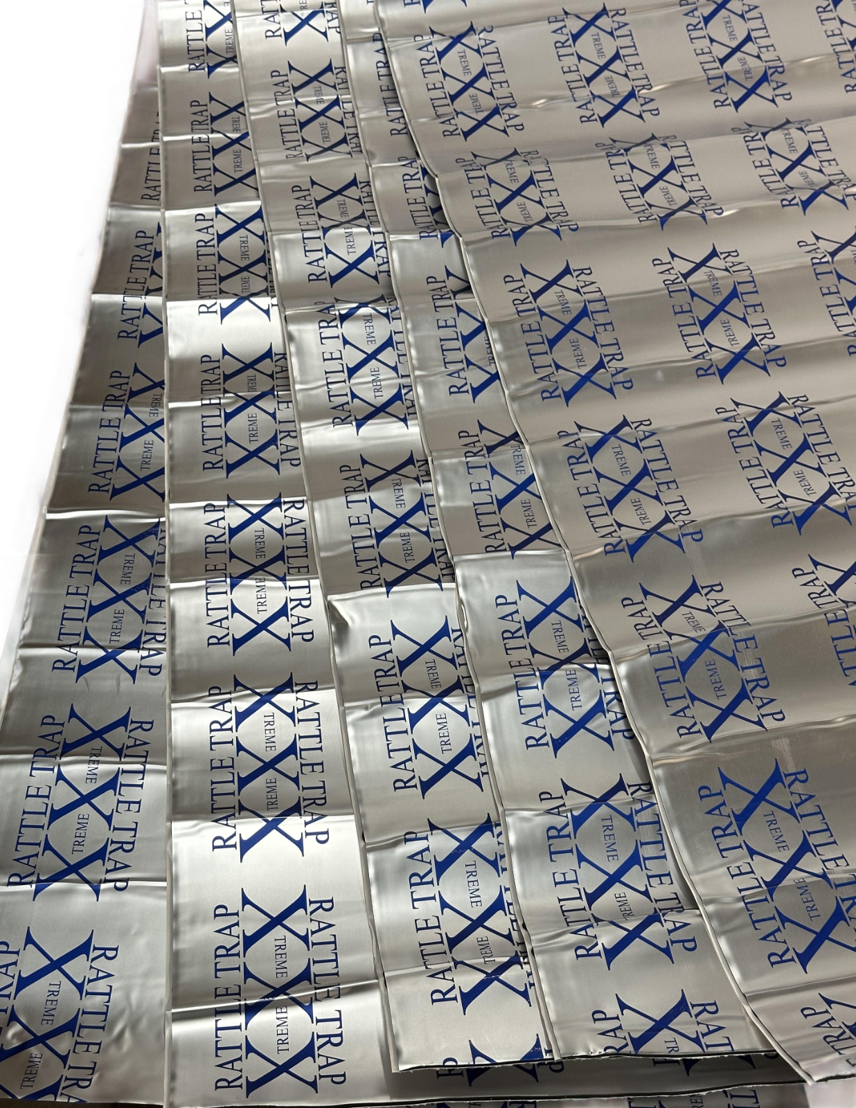 FATMAT RATTLETRAP BUTYL 80MIL 50SQ FT SOUND DEADENER/DAMPENING + INSTALL KIT