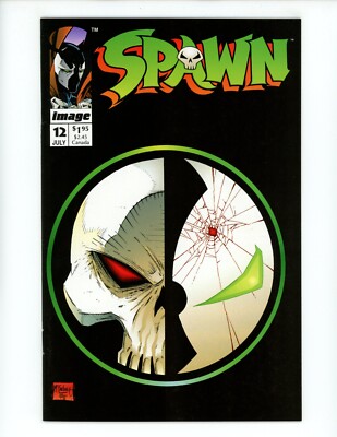 Spawn #12 Comic Book 1993 NM- Todd McFarlane Image Wa Blake Comics