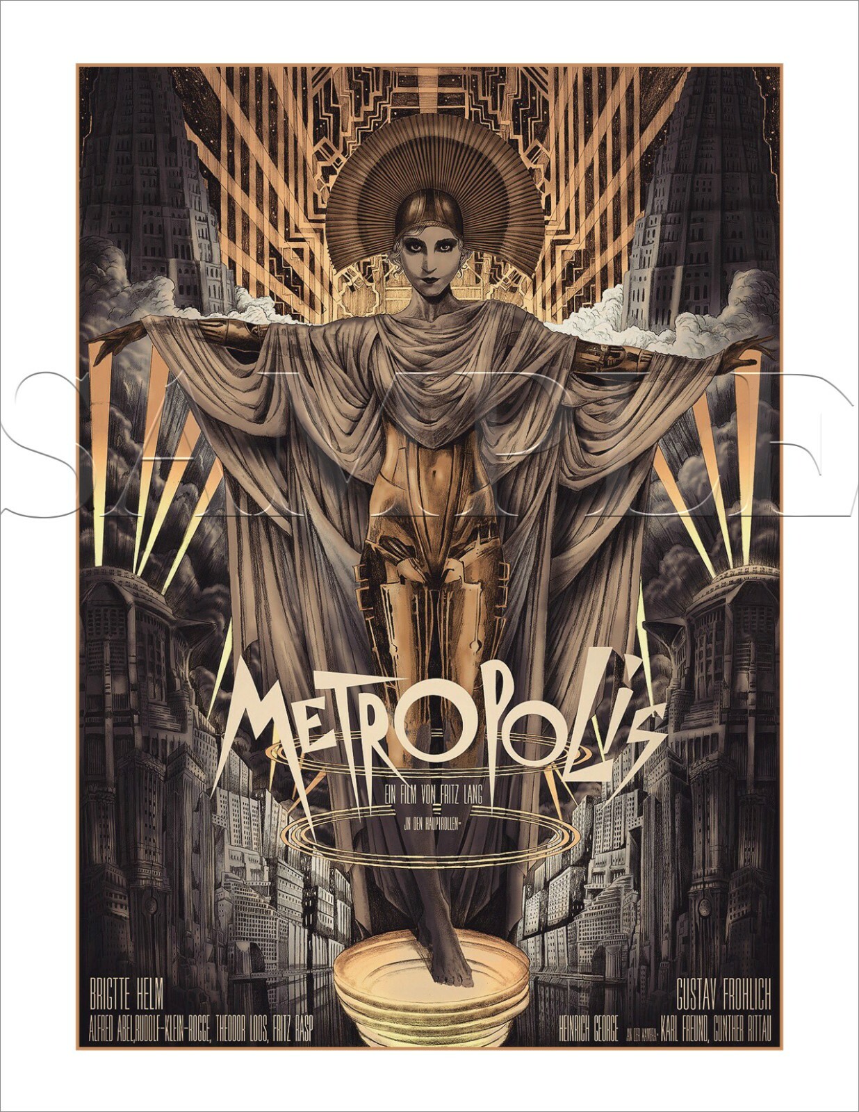 8.5x11 Vintage METROPOLIS Fine Art Deco Print Picture Poster Women Robot Sci Fi | eBay 8.5x11 Vintage METROPOLIS Fine Art Deco Print Picture Poster Women Robot Sci Fi | eBay