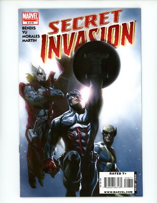 Secret Invasion #8 Comic Book 2009 NM Gabriele DellOtto Marvel Thor