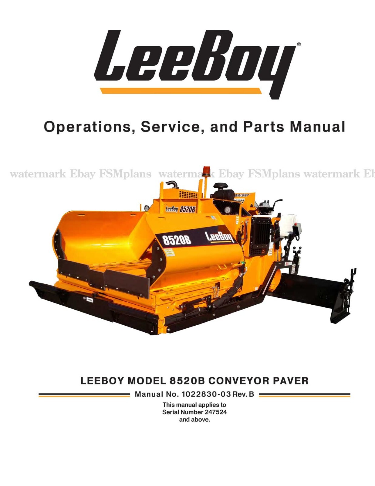 LAOページ LeeBoy 8520 Paver Provides Consistent Material Flow : CEG