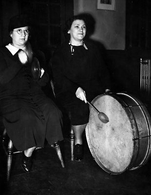 1938 Mothers Rhythym Band Members Old Photo 8.5" x 11" Reprint