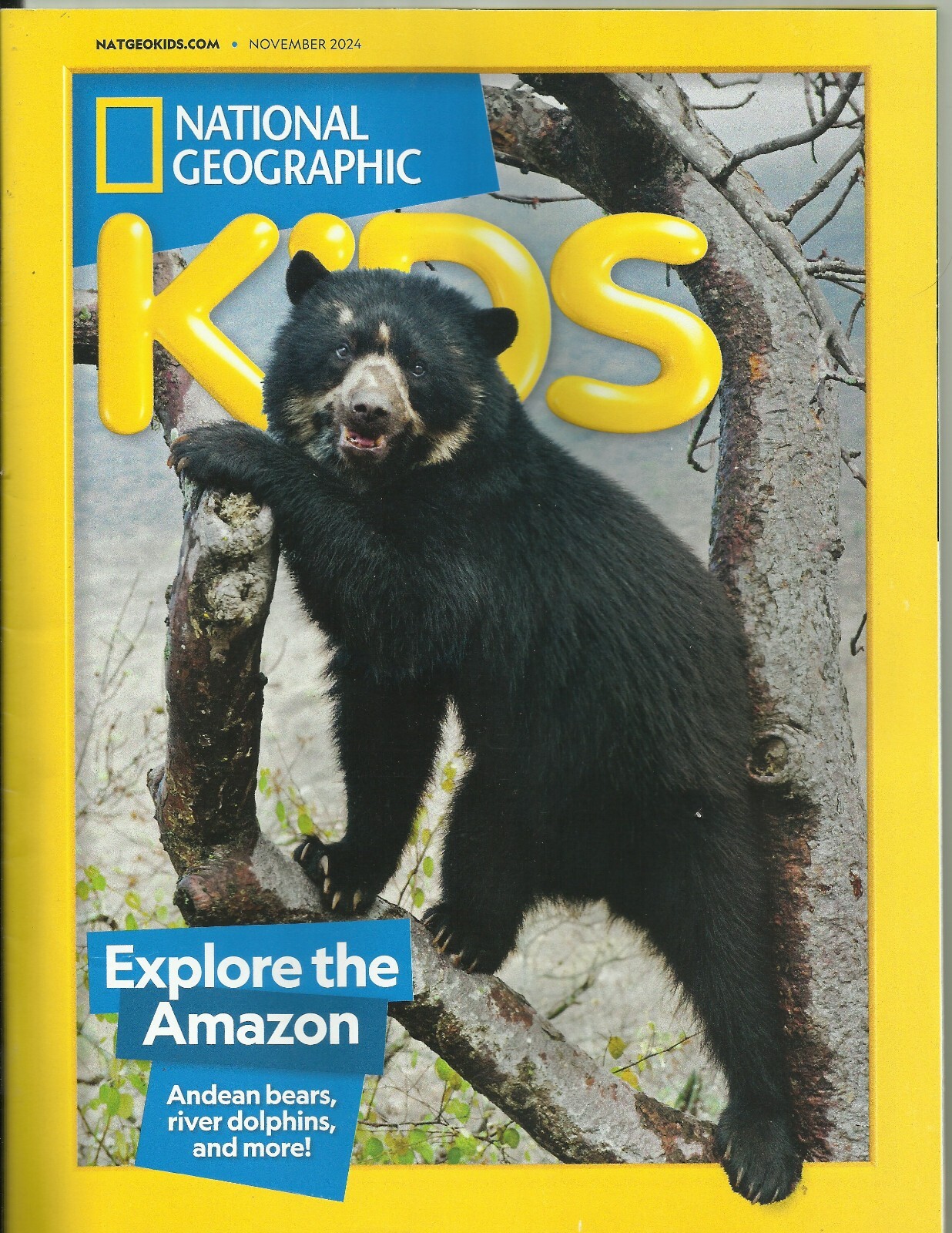 新品 National Geographic Kids 1 / ORT 6-9 National Geographic Kids Magazine (November 2024) EXPLORE
