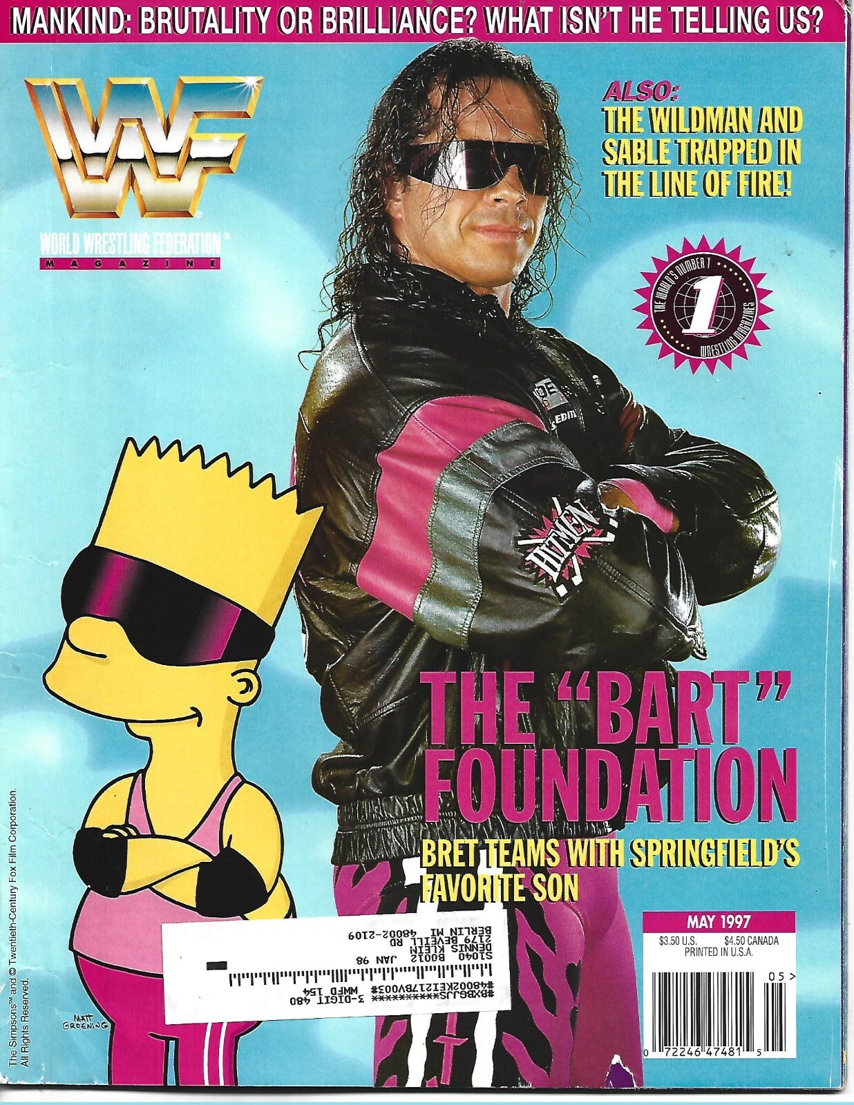 WWF Magazine 1990年9月号 WWF Magazine November 1990 Ultimate Warrior WWE Wrestling | eBay