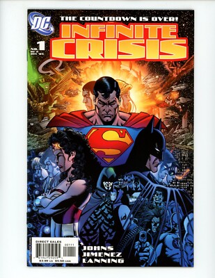 Infinite Crisis #1 Comic Book 2005 NM Geoff Johns Jim Lee DC Batman