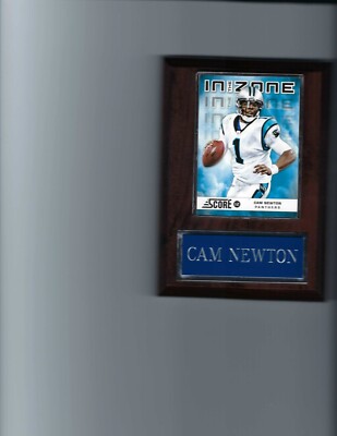 CAM NEWTON PLAQUE CAROLINA PANTHERS FOOTBALL NFL   C2