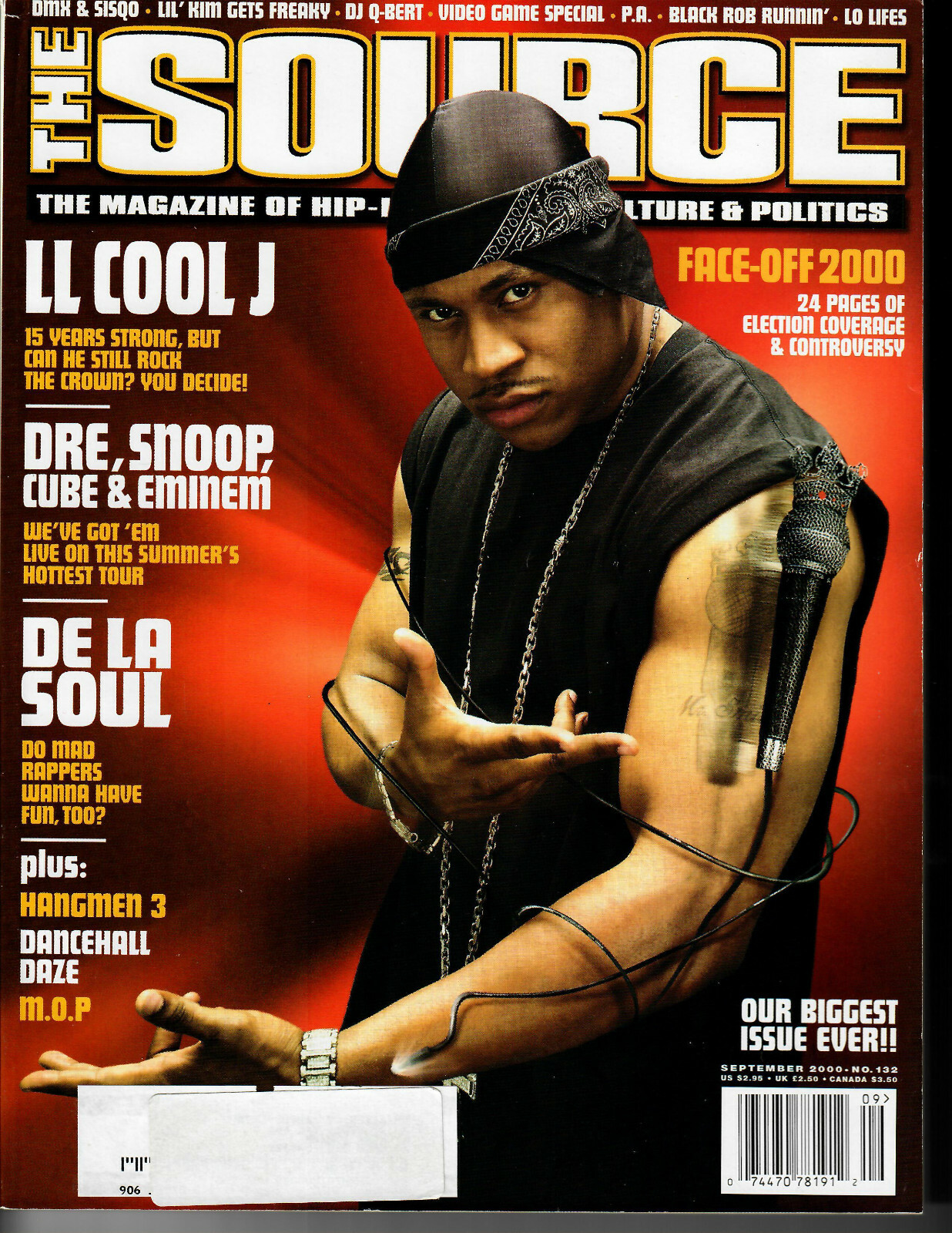 THE SOURCE MAGAZINE ICE CUBE NWA EAZY E TUPAC NOTORIOUS