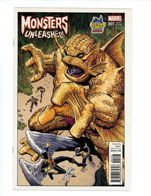 Monsters Unleashed #1 - Arthur Adams Midtown Variant - 2017 Marvel