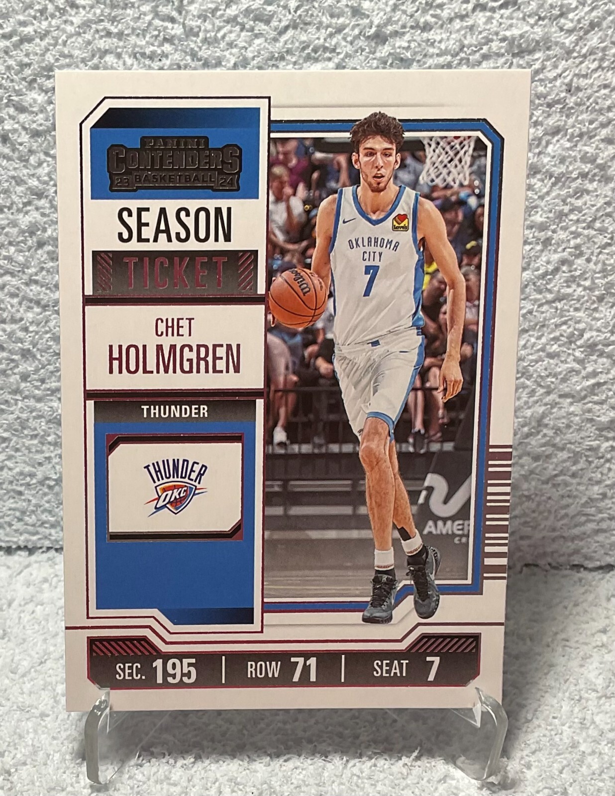 2023-24 Panini Contenders Chet Holmgren SEASON TICKET