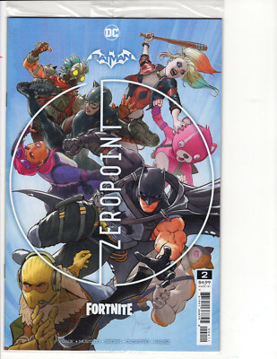 Batman Fortnite # 2 Unlock Wing Glider Code Zero Point (2021)cover A -SEALED -DC